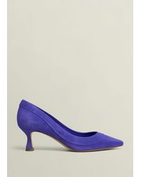 Hobbs - Faye Suede Courts - Lyst