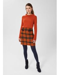 Hobbs - Ruthie Wool Skirt - Lyst