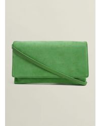 Hobbs - Renata Suede Clutch - Lyst
