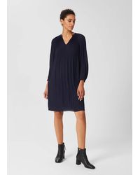 strapless open back dress Zara Blue Sleeveless Halter Ruched Pencil Bodycon Midi Formal Cocktail   Brie