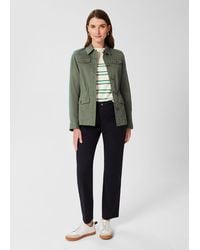 Hobbs - Macy Cotton Blend Jacket - Lyst
