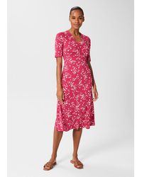 Hobbs - Frankie Jersey Dress - Lyst