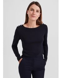 Hobbs - Petula Jumper With Wool - Lyst