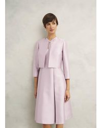 Hobbs - Rhea Wool Silk Jacket - Lyst