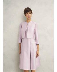 Hobbs - Rhea Wool Silk Jacket - Lyst