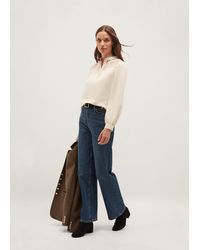 Hobbs - Rosie Lace Detail Blouse - Lyst