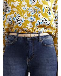 Hobbs - Norfolk Leather Belt - Lyst