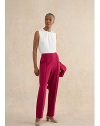 Hobbs - Petite Gemma Straight Leg Trousers - Lyst