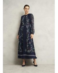 Hobbs - Sia Floral Silk Dress - Lyst