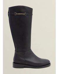 Hobbs - Uma Leather Knee Boots - Lyst