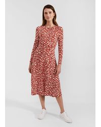 Hobbs - Sian Jersey Dress - Lyst