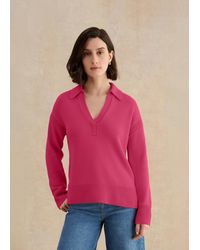 Hobbs - Jamie Polo Cotton Jumper - Lyst