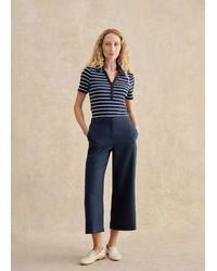 Hobbs - Petite Lillie Linen Wide Leg Trousers - Lyst