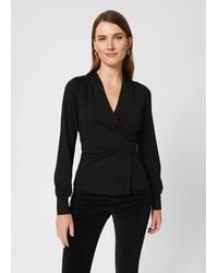 Hobbs - Ros Wrap Top - Lyst