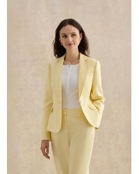 Hobbs - Petite Adalee Linen Jacket - Lyst