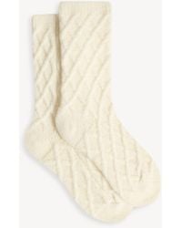 Hobbs - Cable Knit Cosy Socks - Lyst