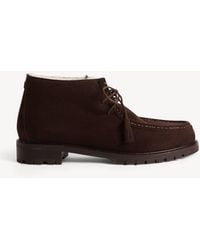 Hobbs - Clarence Shearling Lined Boots - Lyst