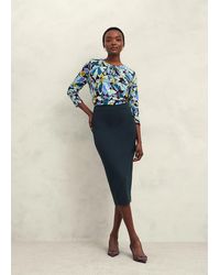Hobbs - Julia Printed Top - Lyst