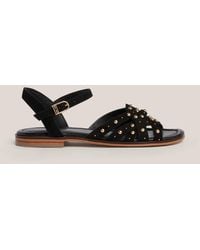 Hobbs - Emerson Suede Sandals - Lyst