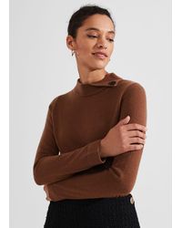 Hobbs - Talia Wool Cashmere Jumper - Lyst