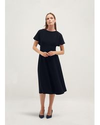 Hobbs - Petite Melina Seam Detail Dress - Lyst