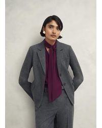Hobbs - Elsie Wool Blend Jacket - Lyst