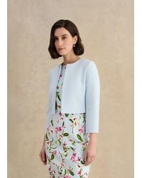 Hobbs - Elize Crepe Jacket - Lyst