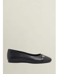 Hobbs - Kelly Leather Ballerinas - Lyst