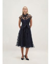 Hobbs - Tess Spot Shirt Dress - Lyst