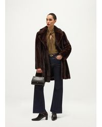 Hobbs - Petite Perla Faux Fur Coat - Lyst