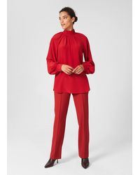 Hobbs - Mollie Silk Blouse - Lyst