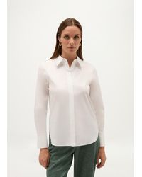 Hobbs - Andra Cotton Blend Shirt - Lyst