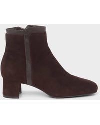 Hobbs - Iro Suede Ankle Boots - Lyst