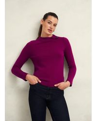 Hobbs - Talia Wool Cashmere Jumper - Lyst