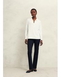 Hobbs - Gwen Collared Tunic Top - Lyst