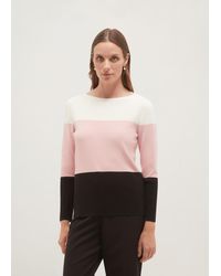 Hobbs - Alice Colourblock Jumper - Lyst