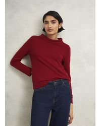 Hobbs - Audrey Wool Cashmere Jumper - Lyst