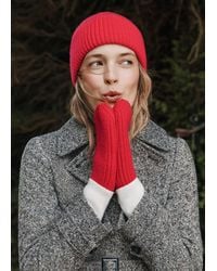 Hobbs - Philipa Knit Hat With Wool - Lyst