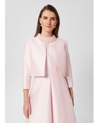 Hobbs - Marcella Silk Blend Jacket - Lyst