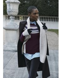 Hobbs - Greta Wool Blend Fairisle Crew Neck Jumper - Lyst