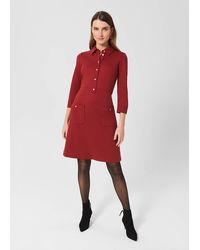 Hobbs - Phillipa Ponte Shift Dress - Lyst