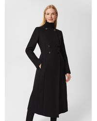 hobbs herringbone coat