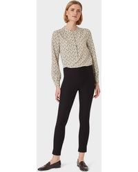 Hobbs - Liza 7/8 Trouser With Cotton - Lyst