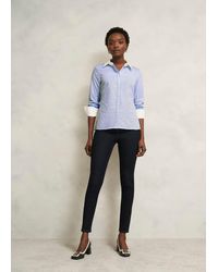 Hobbs - Victoria Cotton Blend Shirt - Lyst