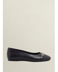 Hobbs - Kelly Leather Ballerinas - Lyst