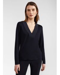 Hobbs - Jonie Long Sleeved Top - Lyst