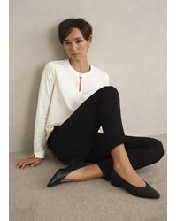 Hobbs - Janey Ponte Tunic Top - Lyst