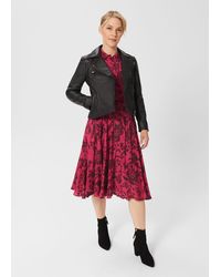 Hobbs - Petite Dakota Leather Jacket - Lyst