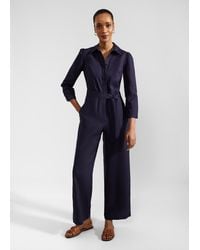 Hobbs - Petite Ceira Linen Jumpsuit - Lyst