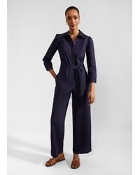 Hobbs - Petite Ceira Linen Jumpsuit - Lyst